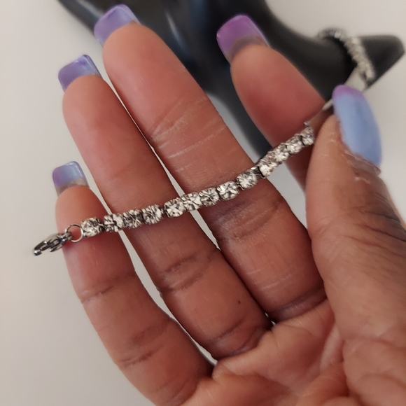 Personalized Titanium Steel Bracelet For Women Custom Engraved with Mayra - Picture 4 of 5